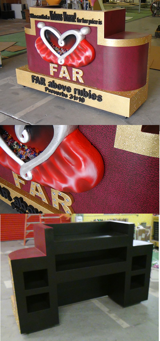 Custom Made Foam Podiums