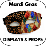 Mardi Gras Cardboard Cutouts