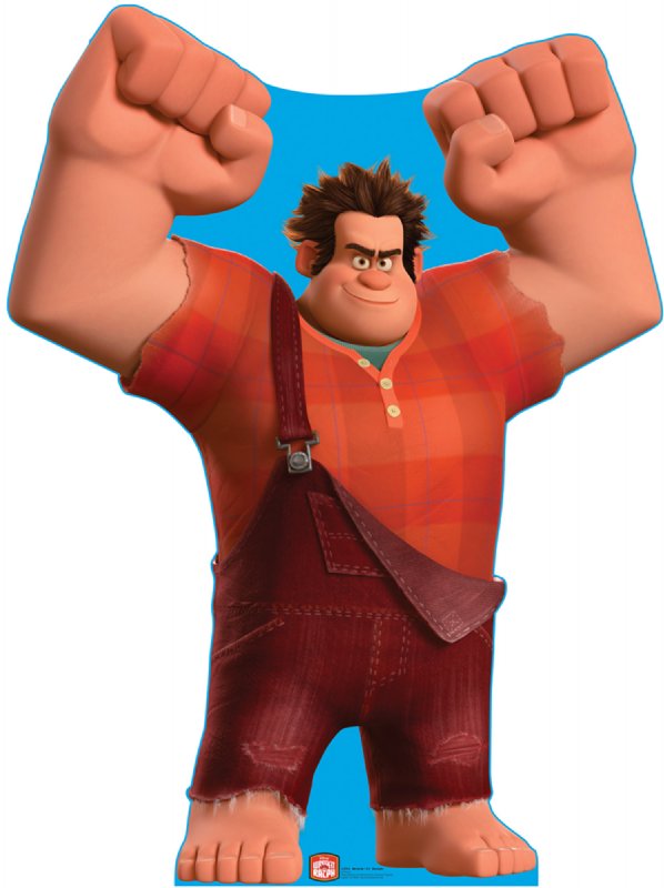 Wreck-It Ralph - Wreck-It Ralph Cardboard Cutout Standup Prop