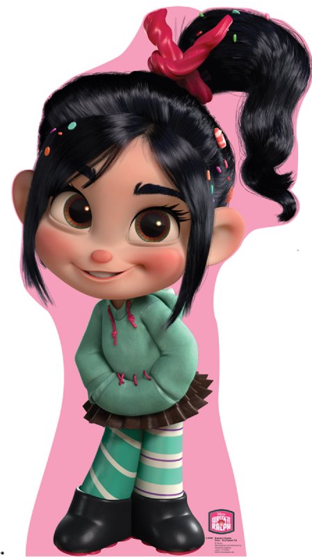 Vanellope Von Schweetz - Wreck-It Ralph Cardboard Cutout Standup Prop