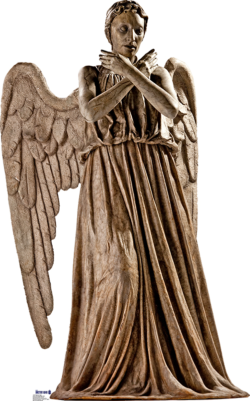 Weeping Angel - Doctor Who Cardboard Cutout Standup Prop