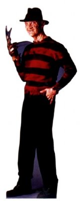 Freddy Krueger - Halloween Cardboard Cutout Standup Prop