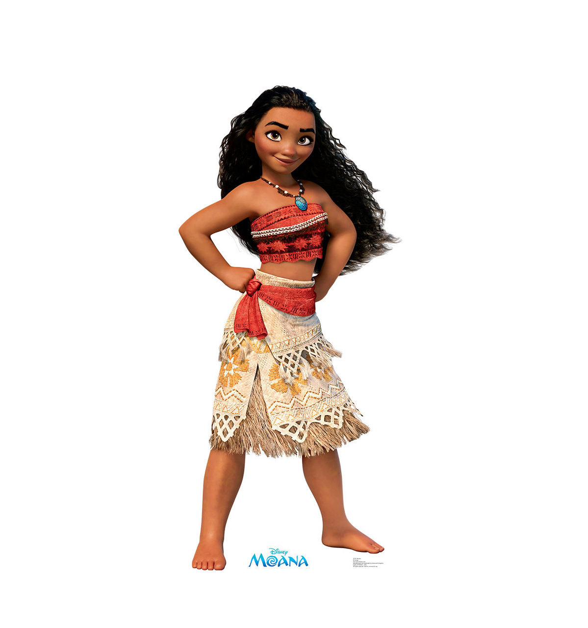 Moana- Moana Cardboard Cutout Standup Prop 