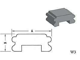 W3 - Architectural Foam Shape - Wall Cap