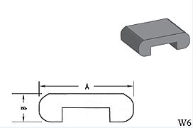 W6 - Architectural Foam Shape - Wall Cap