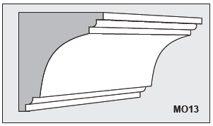 M013 - Architectural Foam Shape - Molding