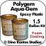 Polygem Aquagem Epoxy Plastic Foam Coating - 1.5 Gallon Kit