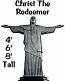 Christ The Redeemer Cardboard Cutout Standup Prop