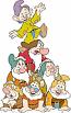 Seven Dwarfs - Disney Classics Cardboard Cutout Standup Prop