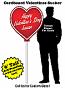  Valentine Sucker 1 Cardboard Cutout Standup Prop - Self Standing