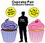 Cupcakes Cardboard Cutout Standup Props