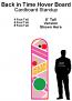 Back In Time Hover Board Cardboard Cutout Standup Prop