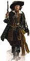 Captain Barbossa Cardboard Standee