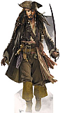 Jack Sparrow with Sword Cardboard Standee