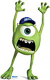 Mike Wazowski - Monsters University Cardboard Cutout Standup Prop