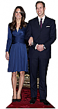 Kate and William Royal Cardboard Cutout Standup Prop