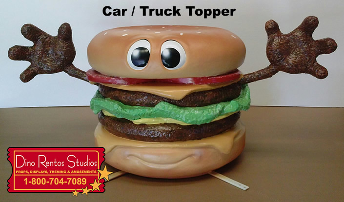 Giant Food Truck - Vehicle - Car Topper for advertising