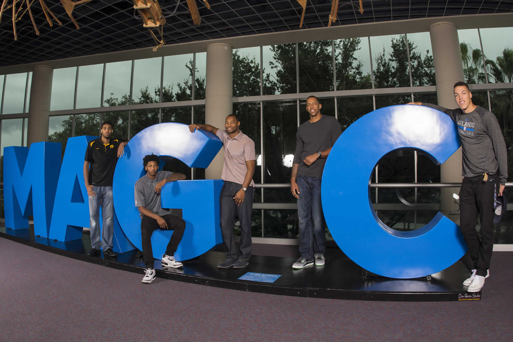 #PureMagicSweeps - Orlando Magic Giant Sculpture of Letters