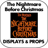 The Nightmare Before Christmas Cardboard Cutout Standup Props
