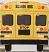 School Bus Cardboard Cutout Standup Prop