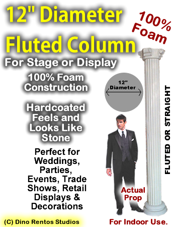 Foam Column Prop 12" Diameter