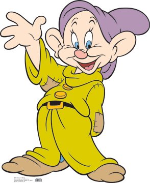 Dopey - Disney Classics Cardboard Cutout Standup Prop Dopey - Disney Classics Cardboard Cutout Standup Prop