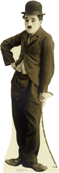 Charlie Chaplin - Little Tramp 2 Cardboard Standee