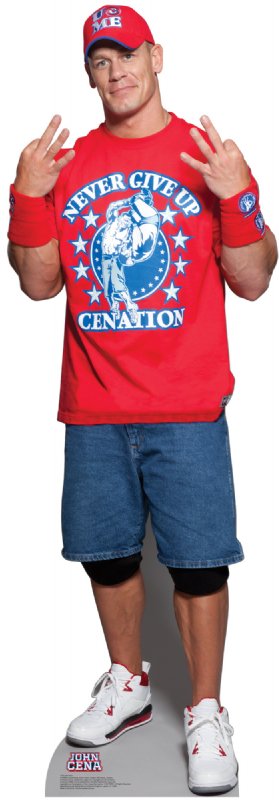 John Cena 3 - WWE Cardboard Cutout Standup Prop