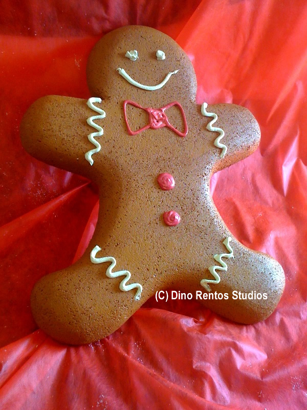 Giant Gingerbread Man Foam Prop - 36 Inches
