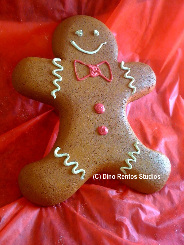 Giant Gingerbread Man Foam Prop - 12 Inches Giant Gingerbread Man Foam Prop - 12 Inches