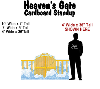 Heaven's Gate Cardboard Cutout Standup Prop