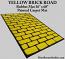 Yellow Brick Road Rubber Mat 36" x 60" - Straight
