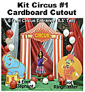 Circus Kit #1 Cardboard Cutout Standup Prop