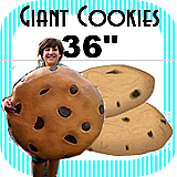Big Giant Cookie Foam Prop 36"