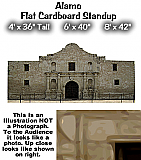 Alamo Cardboard Cutout Standup Prop