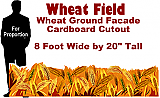 Wheat Field Cardboard Cutout Standup Prop