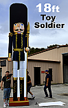 18ft Toy Soldier Nutcracker Decoration Prop