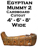 Egyptian Mummy 2 Cardboard Cutout Standup Prop