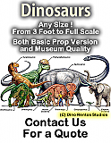 Dinosaurs & Monsters Custom Foam Props