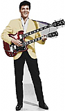 Elvis Yellow Jacket (Talking) - Elvis Cardboard Cutout Standup Prop