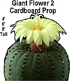Giant Flower 2 Cardboard Cutout Standup Prop